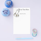 KRW Biddende handen medium flyer sjabloon (Enkel)