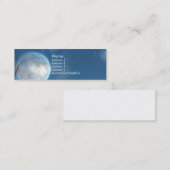 KRW Blue Moon Fantasy Profile Card Mini Visitekaartje (Voorkant / Achterkant)