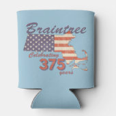 KRW Braintree, MA 375 Verjaardag Koelbox Blikjeskoeler (Achterkant)