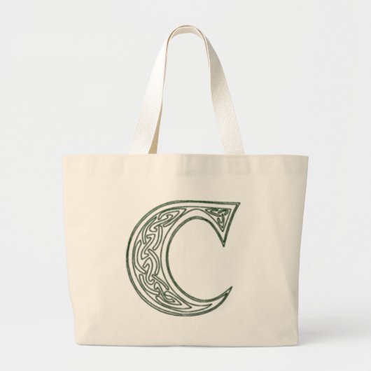 KRW - C - Celtic Monogrammed Canvas tas (Voorkant)