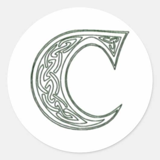 KRW - C - Keltische monogram zegel (Voorkant)