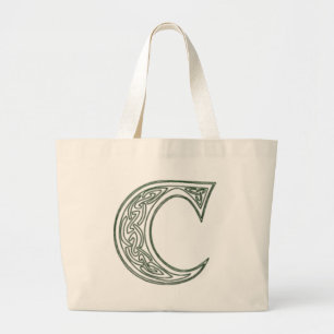KRW - C - Sac fourre-tout décoré d'un monogramme