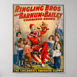 KRW  Circus Clown Poster
