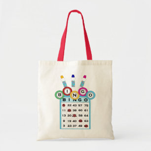 KRW Colorful Bingo Canvas tas