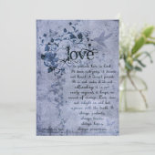 KRW Corinthians L'amour est : Marine Faire-part de (Debout devant)