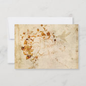 KRW Corinthians Liefde is: Bruiloft RSVP Ecru (Achterkant)