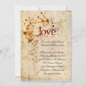 KRW Corinthians Love is : Faire-part de mariage Ec (Dos)