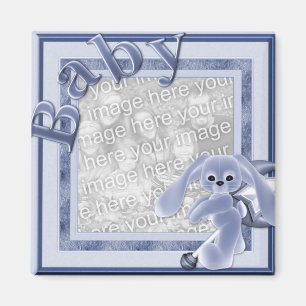 KRW Custom Baby Boy Photo Magnet Magneet