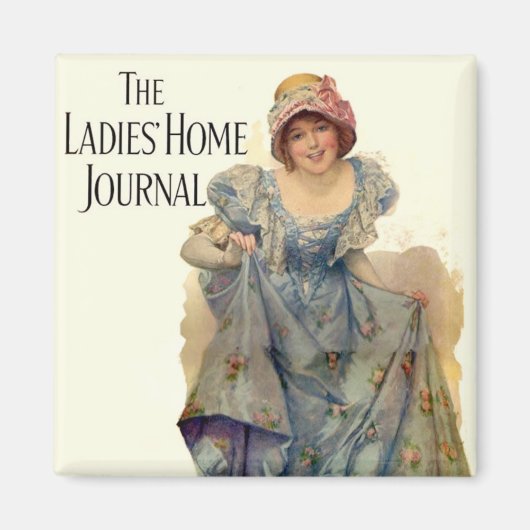 KRW  Dames Home Journal 1915 Magneet (Voorkant)