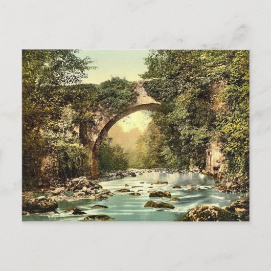 KRW  de Dargle Bridge County Wicklow Briefkaart (Voorkant)