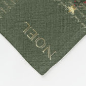 KRW de eerste noel-kerstbanket Fleece Deken (Hoek)