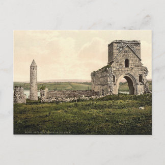 KRW Devenish Island Ruines Irlande Carte postale V