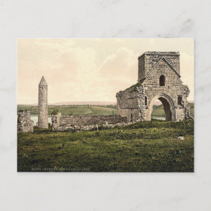 KRW Devenish Island Ruins Ireland Briefkaart