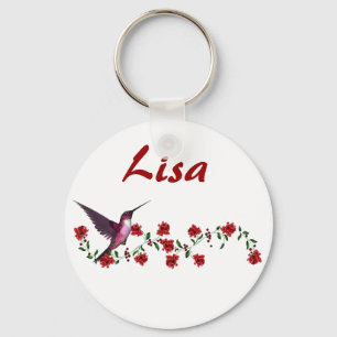 KRW Eigen naam Hummingbird Sleutelhanger
