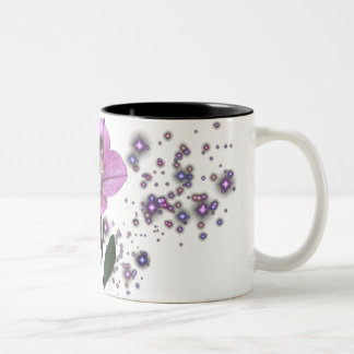 KRW Flower Faery 1 Tweekleurige Koffiemok