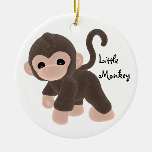 KRW Fun Little Monkey Ornament (Voorkant)