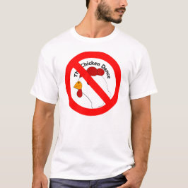 KRW Grappig Geen Chicken Dance Wedding T-shirt