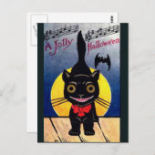 KRW  Halloween Briefkaart (Voorkant / Achterkant)