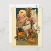 KRW  Halloween Briefkaart (Voorkant / Achterkant)