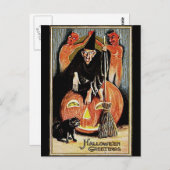 KRW  Halloween Briefkaart (Voorkant / Achterkant)