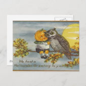 KRW  Halloween Briefkaart (Voorkant / Achterkant)