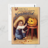 KRW Halloween Briefkaart (Voorkant / Achterkant)