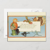 KRW  Halloween - Gepersonaliseerd Briefkaart (Voorkant / Achterkant)