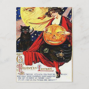 KRW Halloween Lantern Briefkaart
