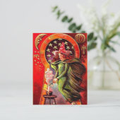 KRW  Halloween Witch Briefkaart (Staand voorkant)