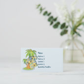 KRW Hawaïaans Shirt - Aangepast Visitekaartje (Staand voorkant)