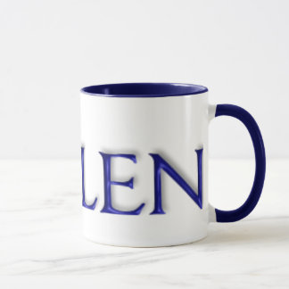 KRW Helen Blue Glass Mok