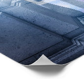 KRW Jesus est la Lumière du Monde Poster (Coin)