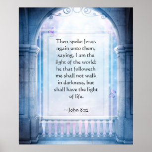 KRW Jesus est la Lumière du Monde Poster