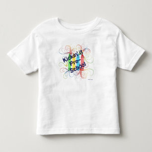KRW Kickin' It Pre-School Crayons Grunge Kinder Shirts
