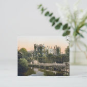 KRW Kilkeny Castle Irlande Carte postale Vintage (Debout devant)