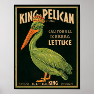 KRW koningscode Pelican sla Poster