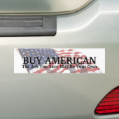 KRW Kopen American Save a Job Bumpersticker (Op auto)