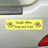 KRW Laugh Bumpersticker (Op auto)