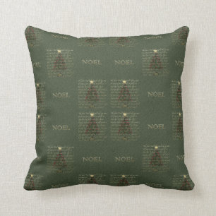 KRW le premier coussin de décor de Noël de Noel