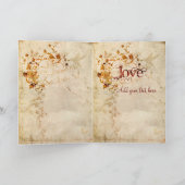 KRW Love Is Corinthians Faire-part de mariage Ecru (Intérieur)