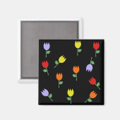 KRW Magnet de jolies tulières (Recto/Verso)