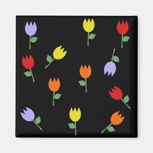 KRW Magnet de jolies tulières (Devant)