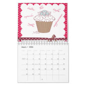 KRW mon calendrier rouge de cuisine (Mar 2026)