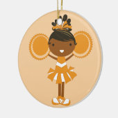 KRW Oranje Cheerleader Keepomwille Ornament (Links)