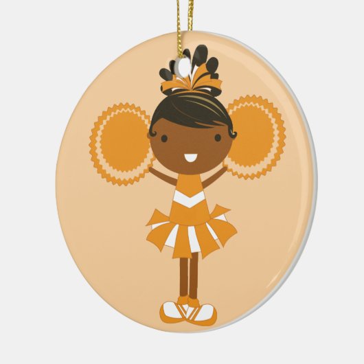 KRW Oranje Cheerleader Keepomwille Ornament (Links)