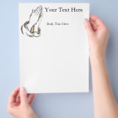 KRW Praying Hands Large Flyer Sjabloon (Hand)