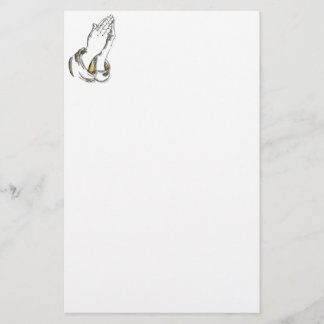 KRW Praying Hands Stationery Briefpapier