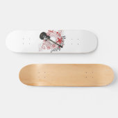 KRW Rock Star Guitar Grunge Skateboard (Horizontaal)
