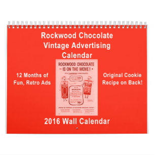KRW Rockwood Chocolate Co Adverteren Agenda Kalender