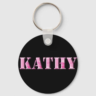 KRW Roze Camo Name Sleutelhanger - Kathy